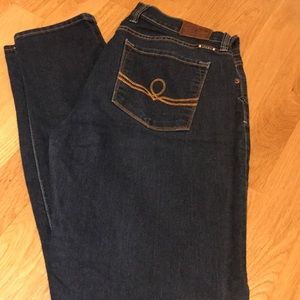 Lucky brand jean Sofia skinny dark wash